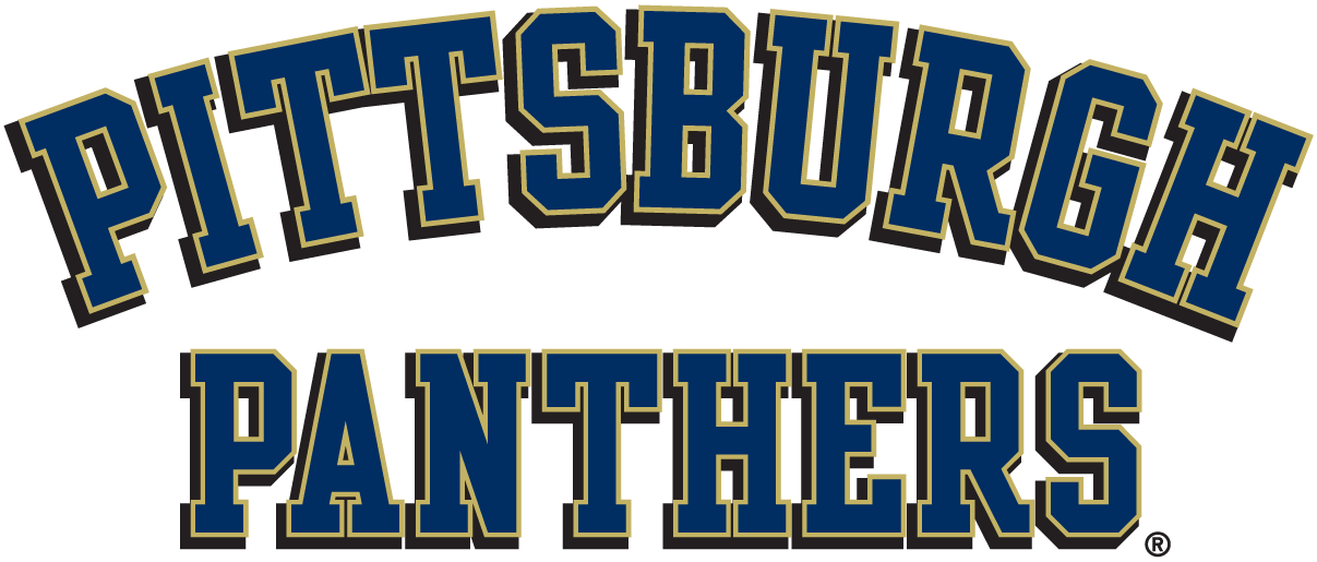 Pittsburgh Panthers 1997-2015 Wordmark Logo iron on paper